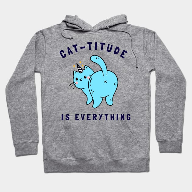 cat-titude is everything Hoodie by juinwonderland 41